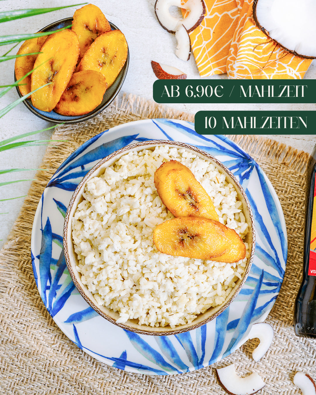 Nigerian Coconut Rice (10 Portionen)