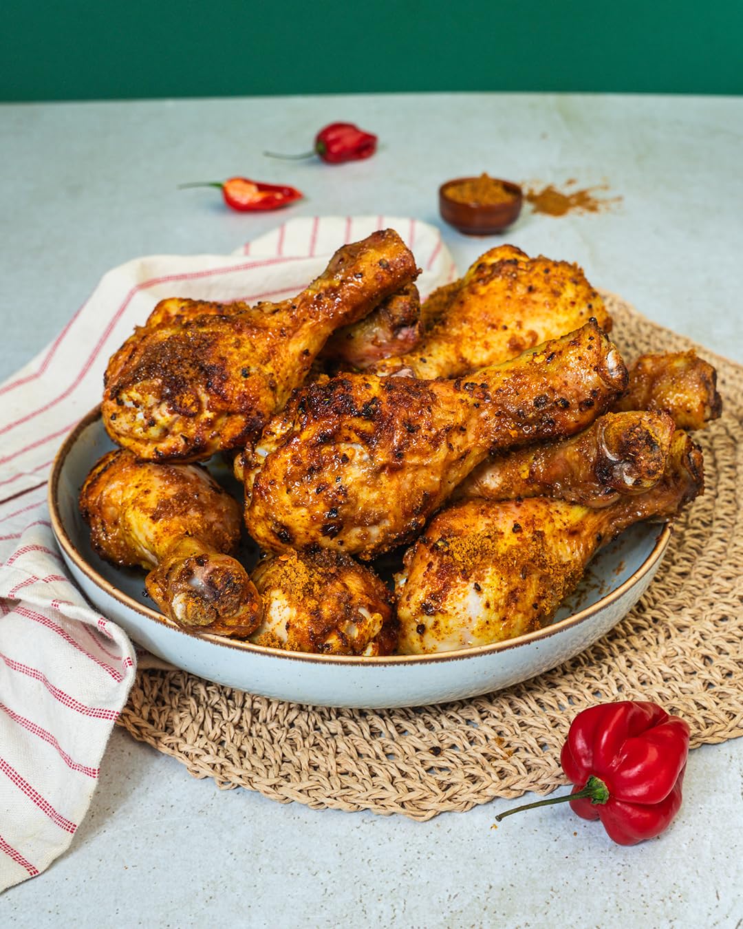 Nigerian Chicken Suya (40 Hähnchenkeulen)