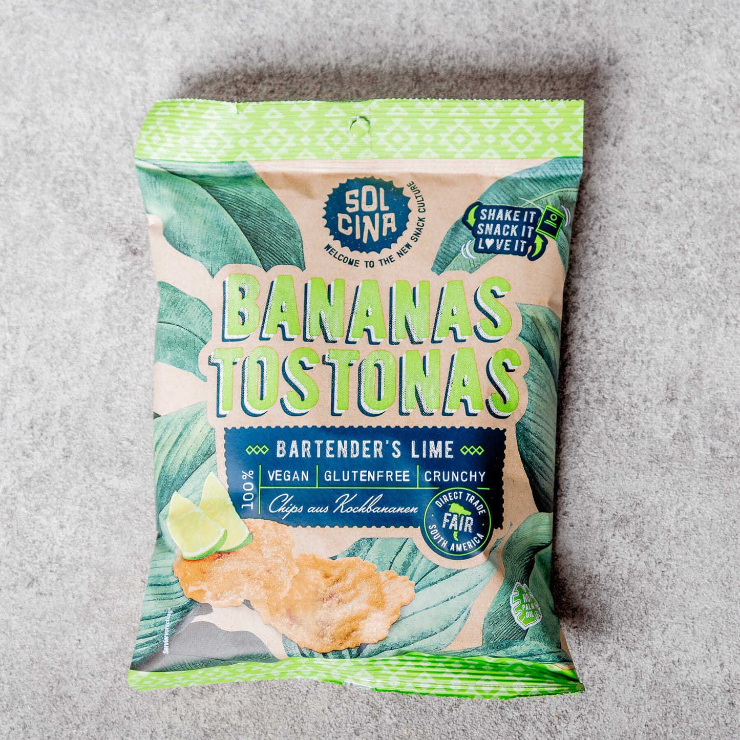 Sol Cina - Plantain Chips (Bartender´s Lime)