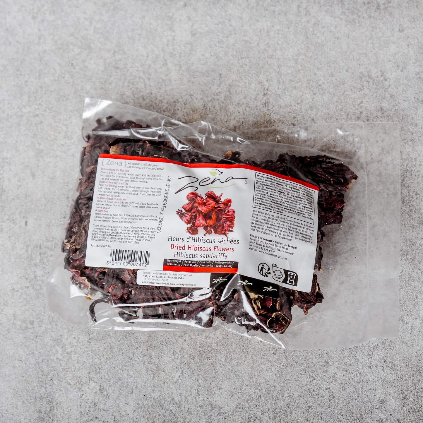 Zena - Dried Hibiscus Flowers