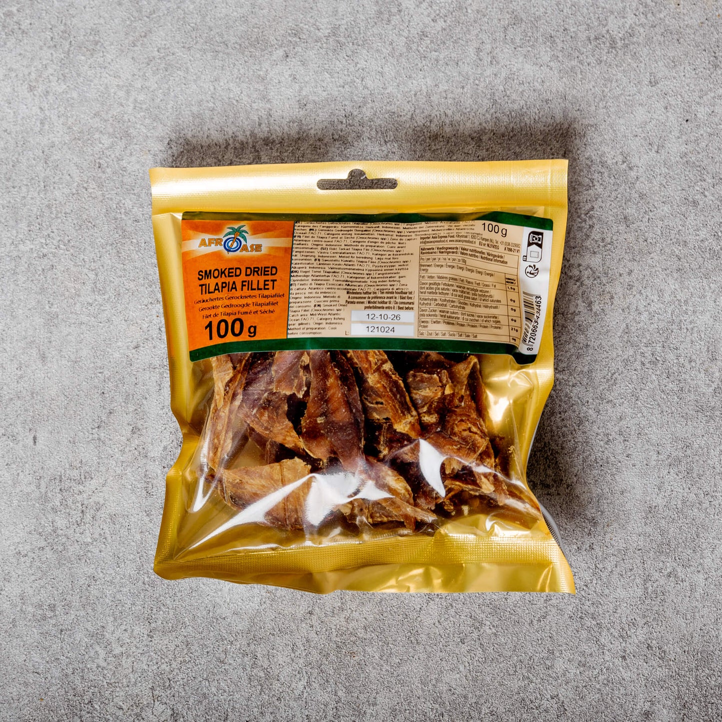 Afroase - Smoked Dried Tilapia Filet