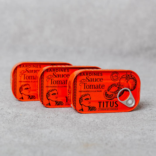 Titus - Sardines in Tomato Sauce (3 pieces)