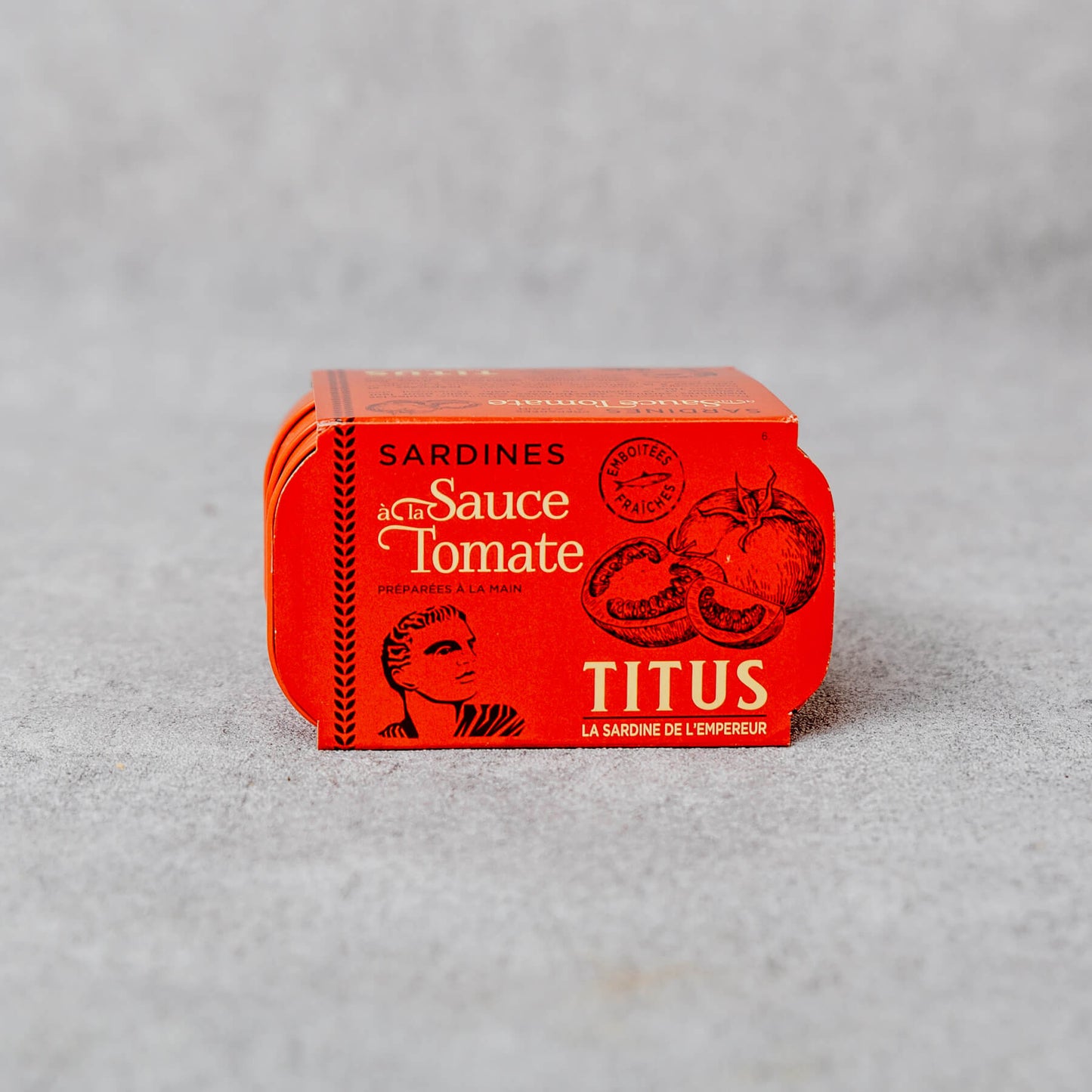 Titus - Sardinen in Tomatensoße (3 Stück)