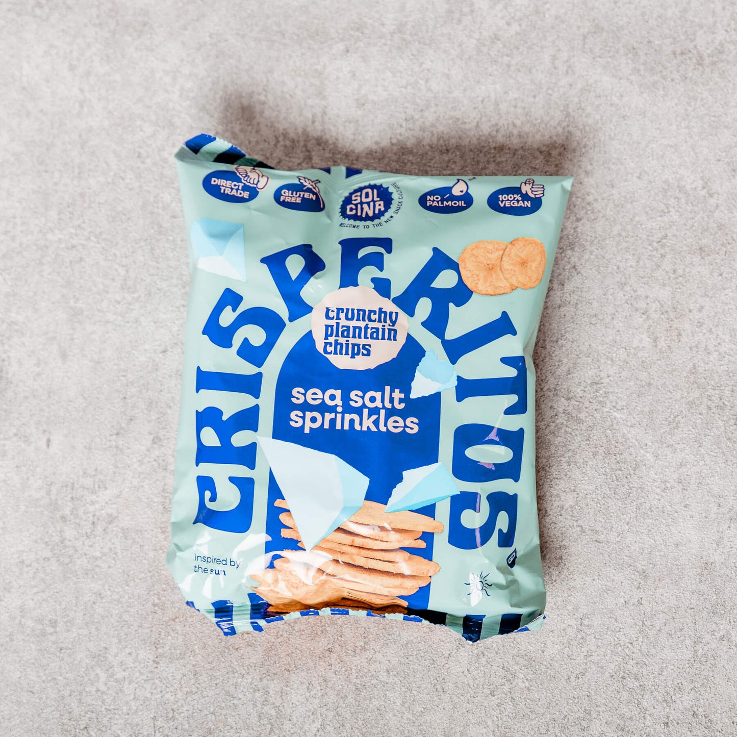 Sol Cina - Crunchy Plantain Chips (sea salt & sprinkles)