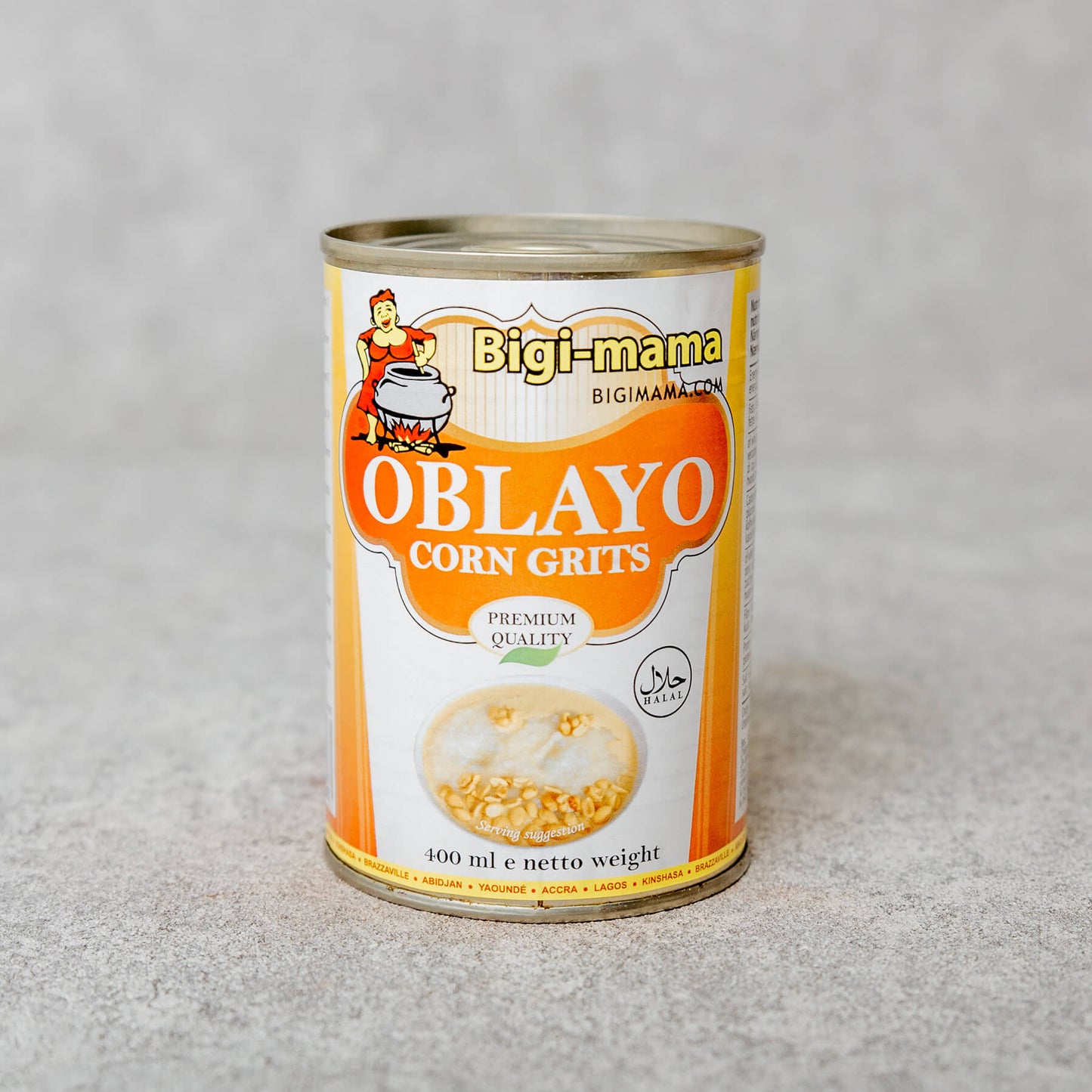 Bigi Mama - Oblayo Corn Grits