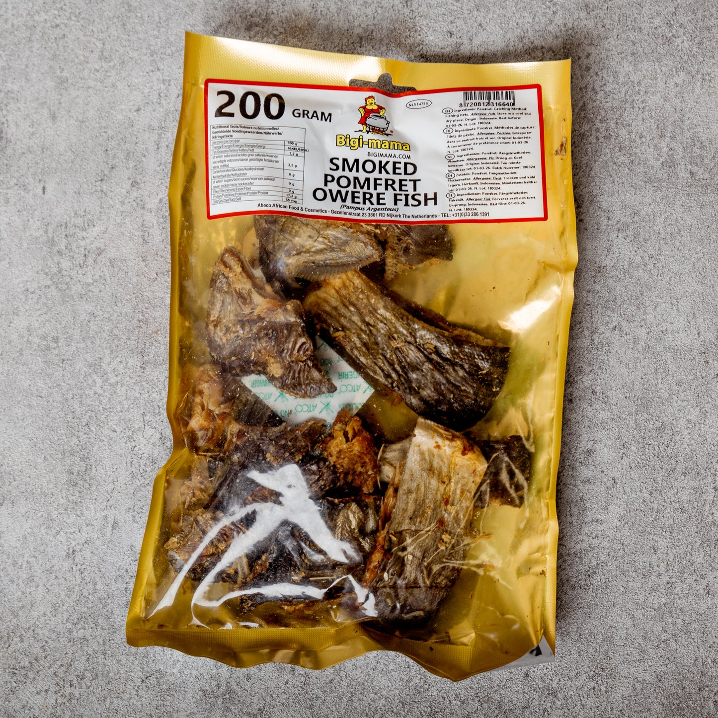 Bigi Mama - Smoked Pomfret Owere Fish