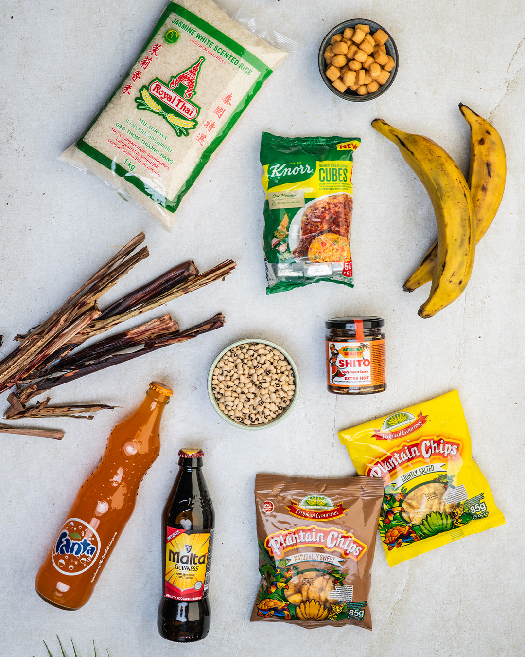 Waakye Rice Bunde (Do-It-Yourself)