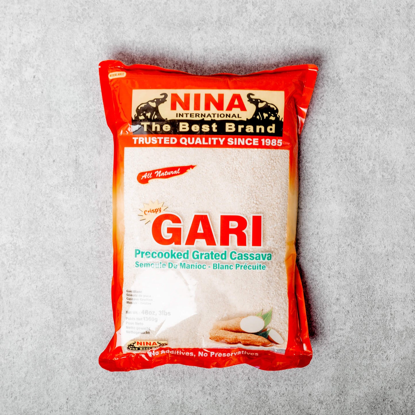 Nina - White Gari (Crispy)