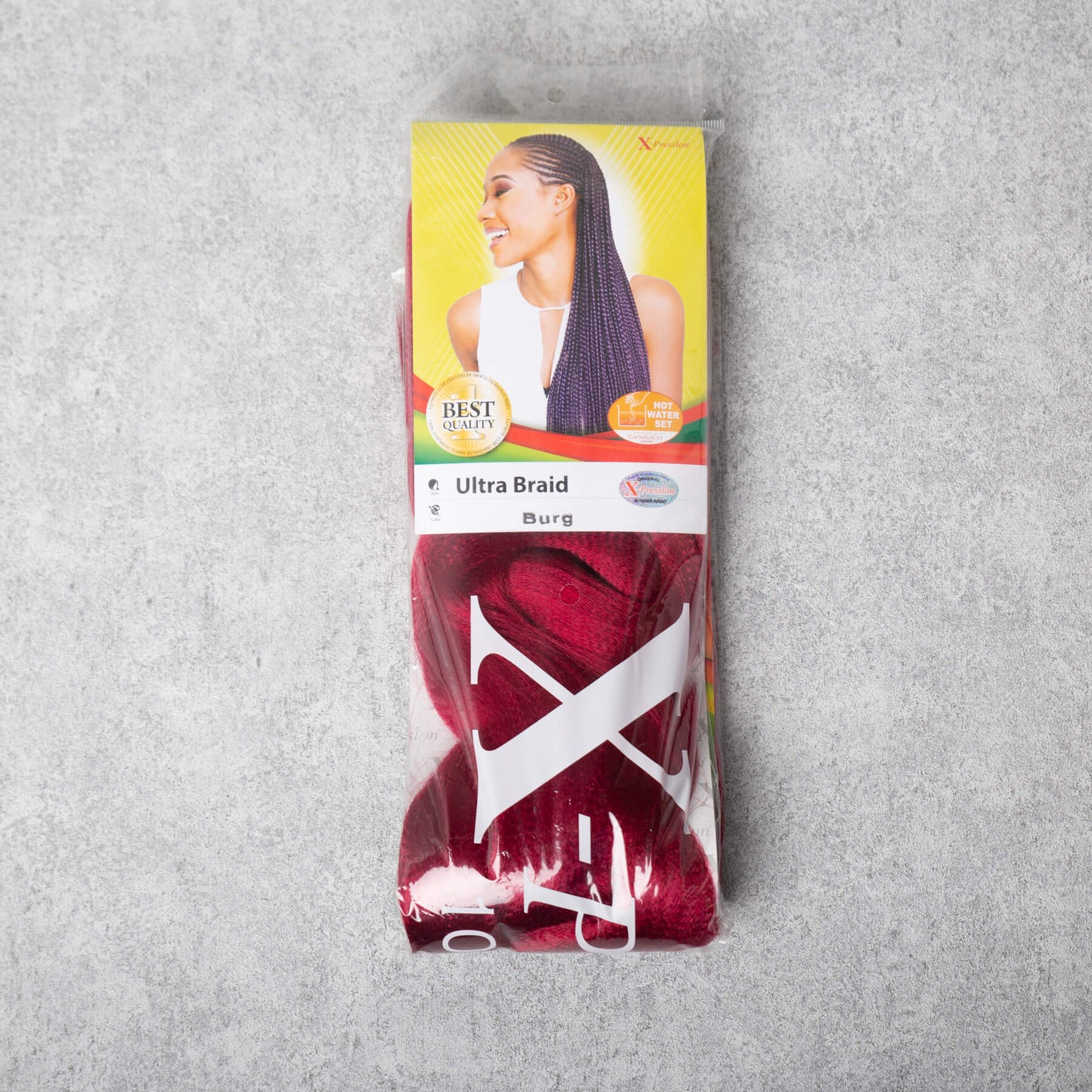 X -Pression - Ultra Braids (32 Inch) Color Burgundy