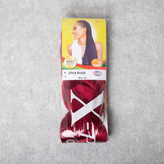 X -Pression - Ultra Braids (32 Inch) Color Burgundy