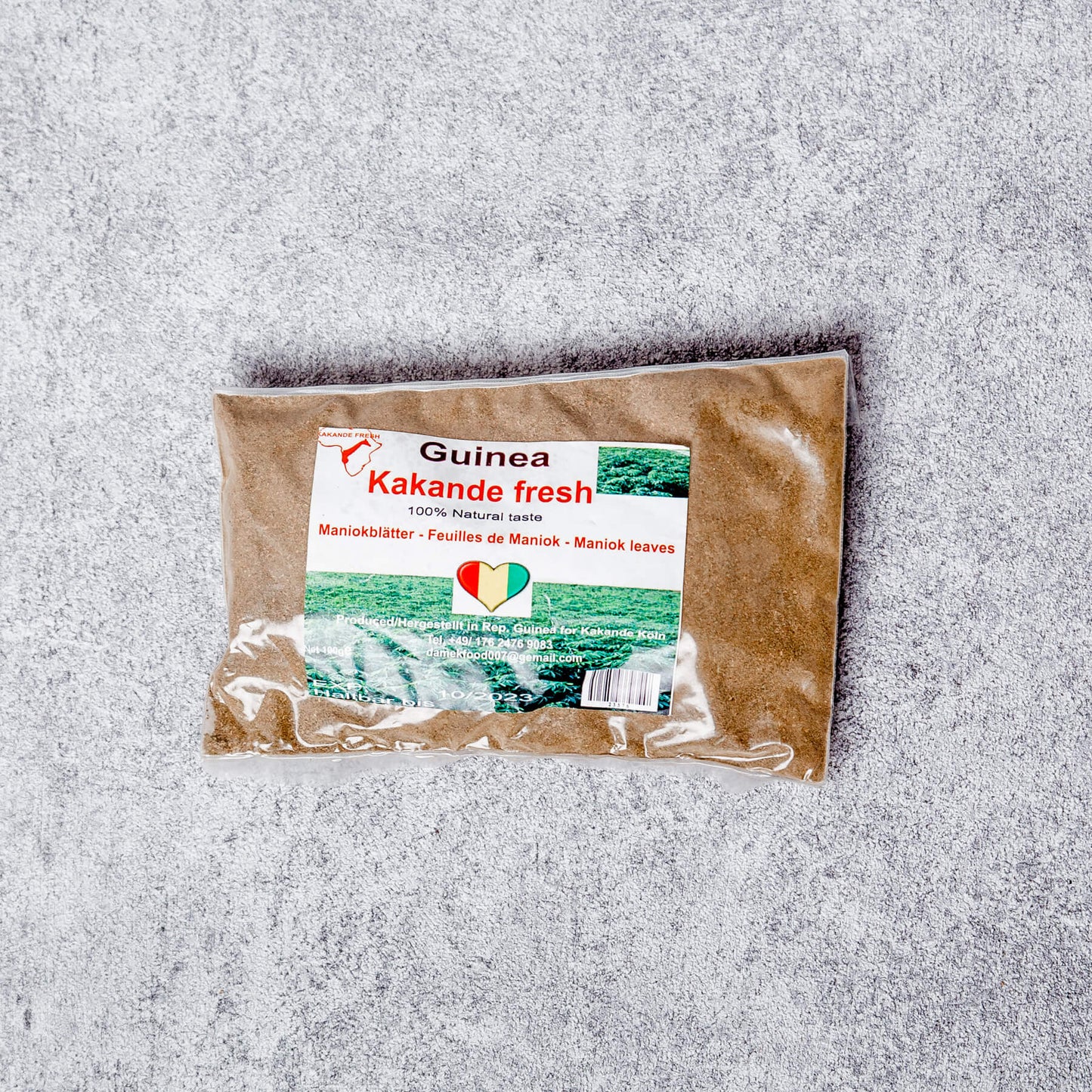 Kakande Fresh - Cassavablätter (Pulver)
