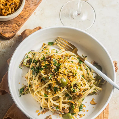 Lemony Sardine Pasta