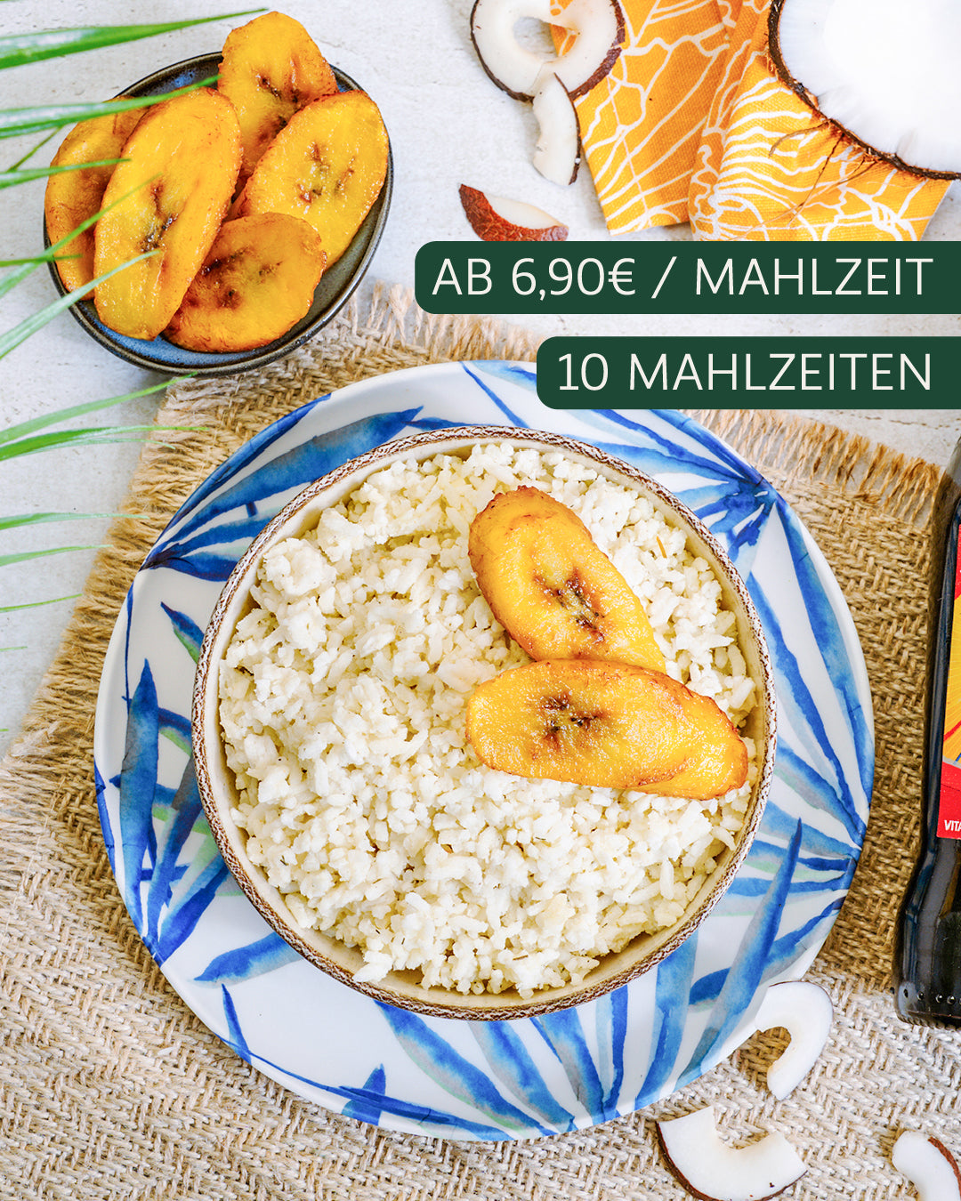 Nigerian Coconut Rice (10 Portionen)