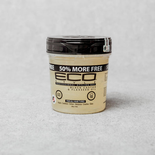 Eco - Styling Gel (Black Castor & Flaxseed Oil)