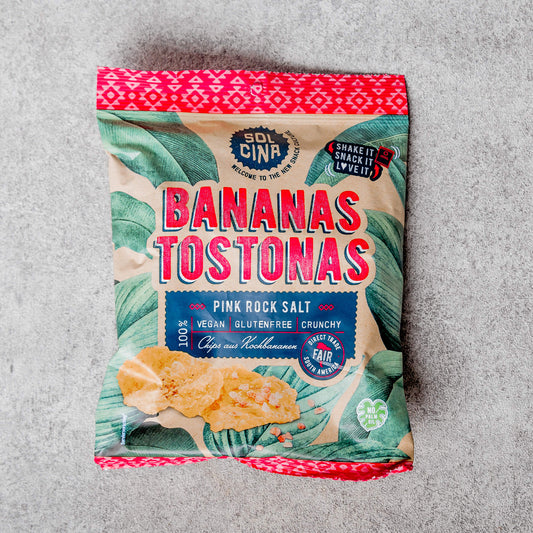 Sol Cina - Plantain Chips (Pink Rock Salt)
