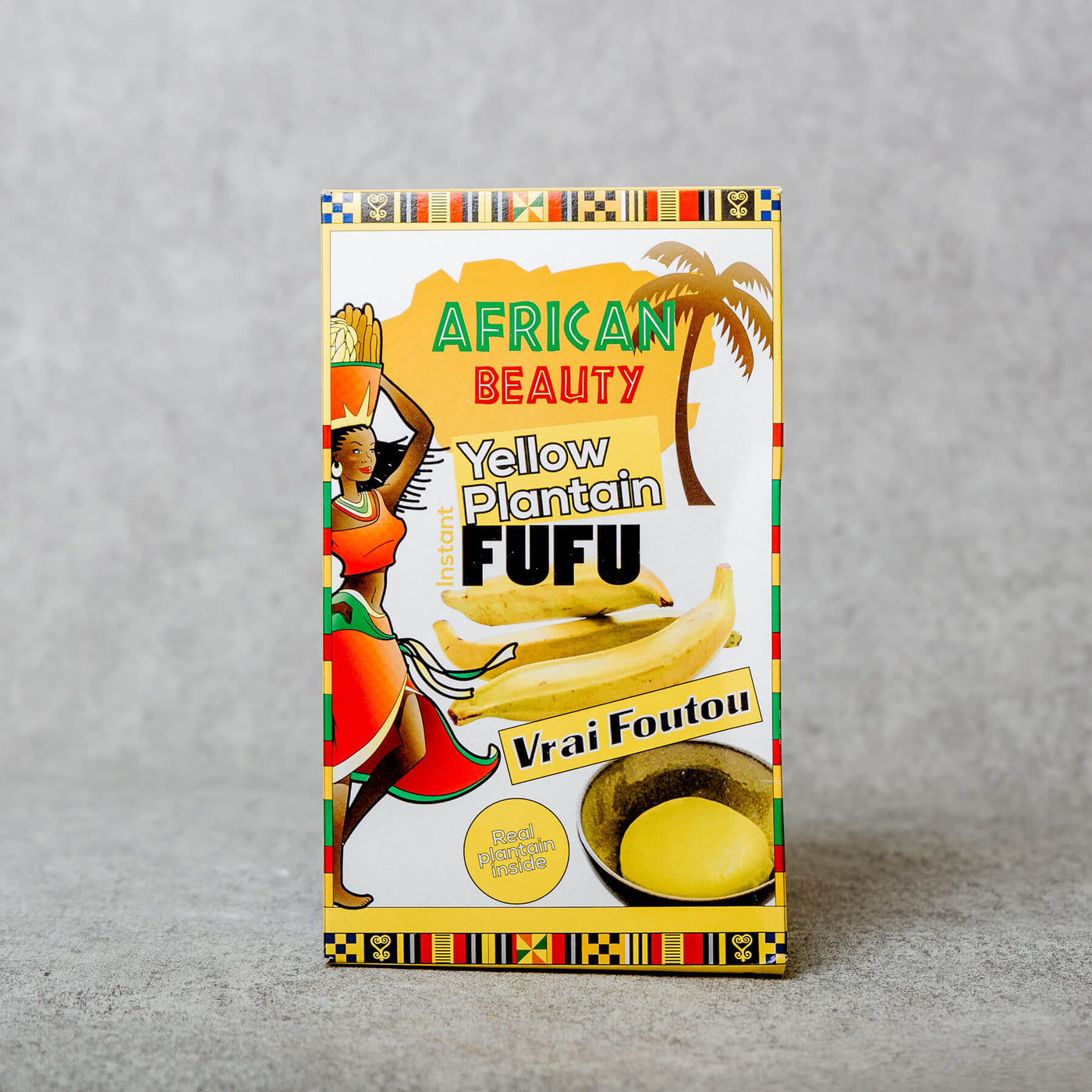 African Beauty - Yellow Plantain Fufu