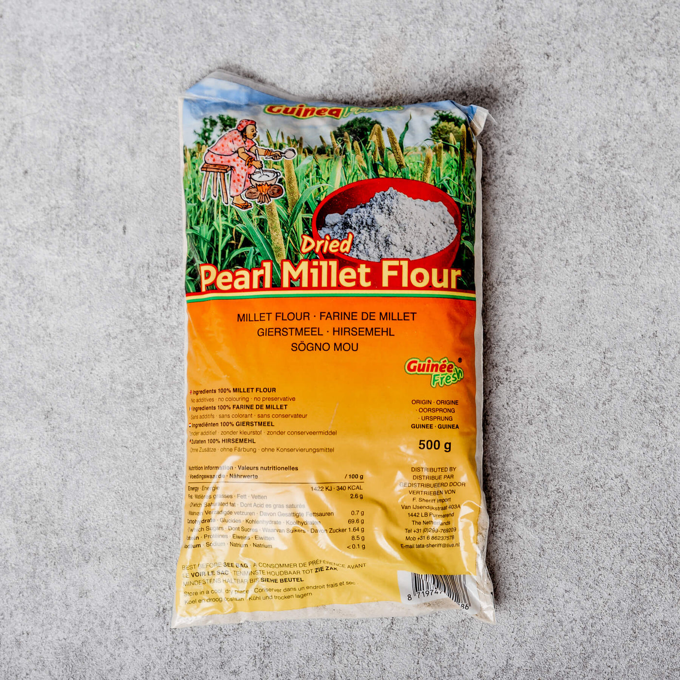 Guinea Fresh - Dried Pearl Millet Flour