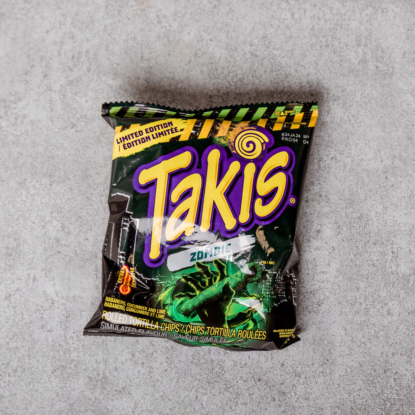 Takis - Rolled Tortilla Chips (Zombie) Limited Edition