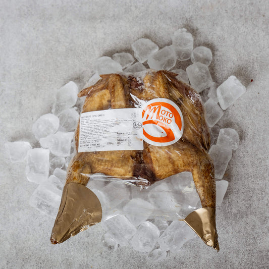 Poule buverte fumee congelee (Smoked Soup Chicken)