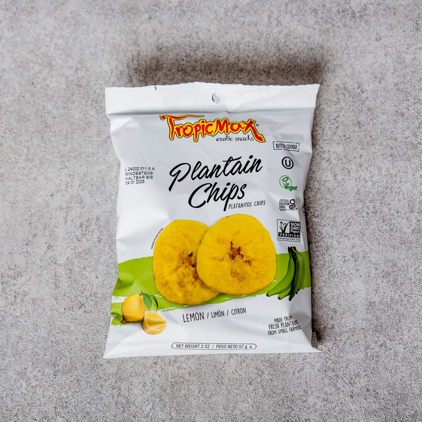 Tropic Max - Plantain Snack (Lemon)