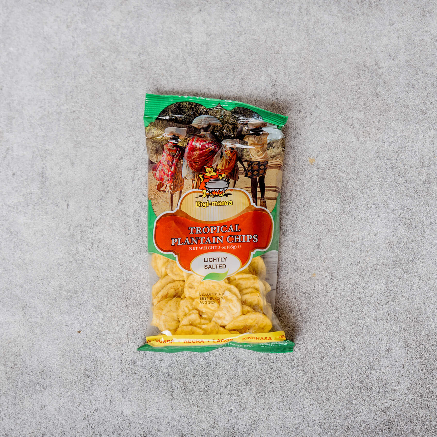 Bigi Mama - Plantain Chips (Lightly Salted)