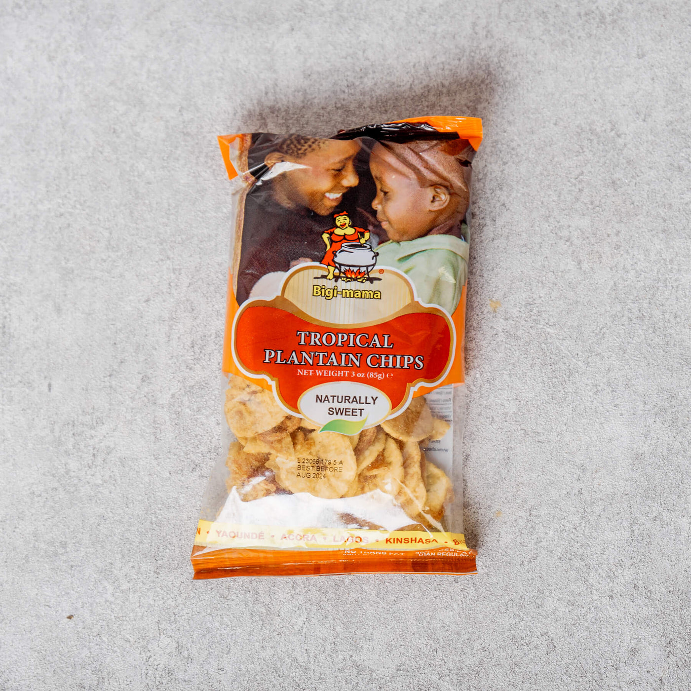 Bigi Mama - Plantain Chips (Naturally Sweet)