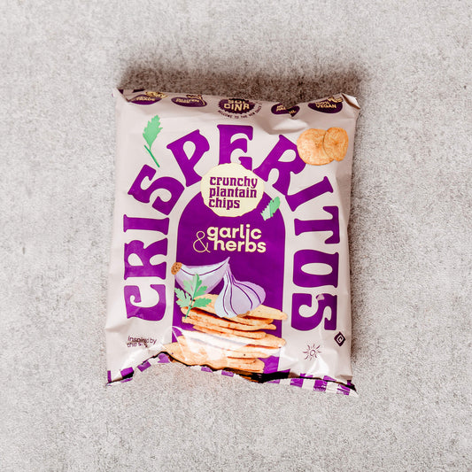 Sol Cia Chips - Crunchy Plantain Chips (garlic&herbs)