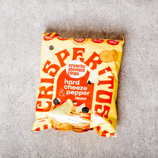 Sol Cina - Crunchy Plantain Chips (hard cheese &amp; pepper)