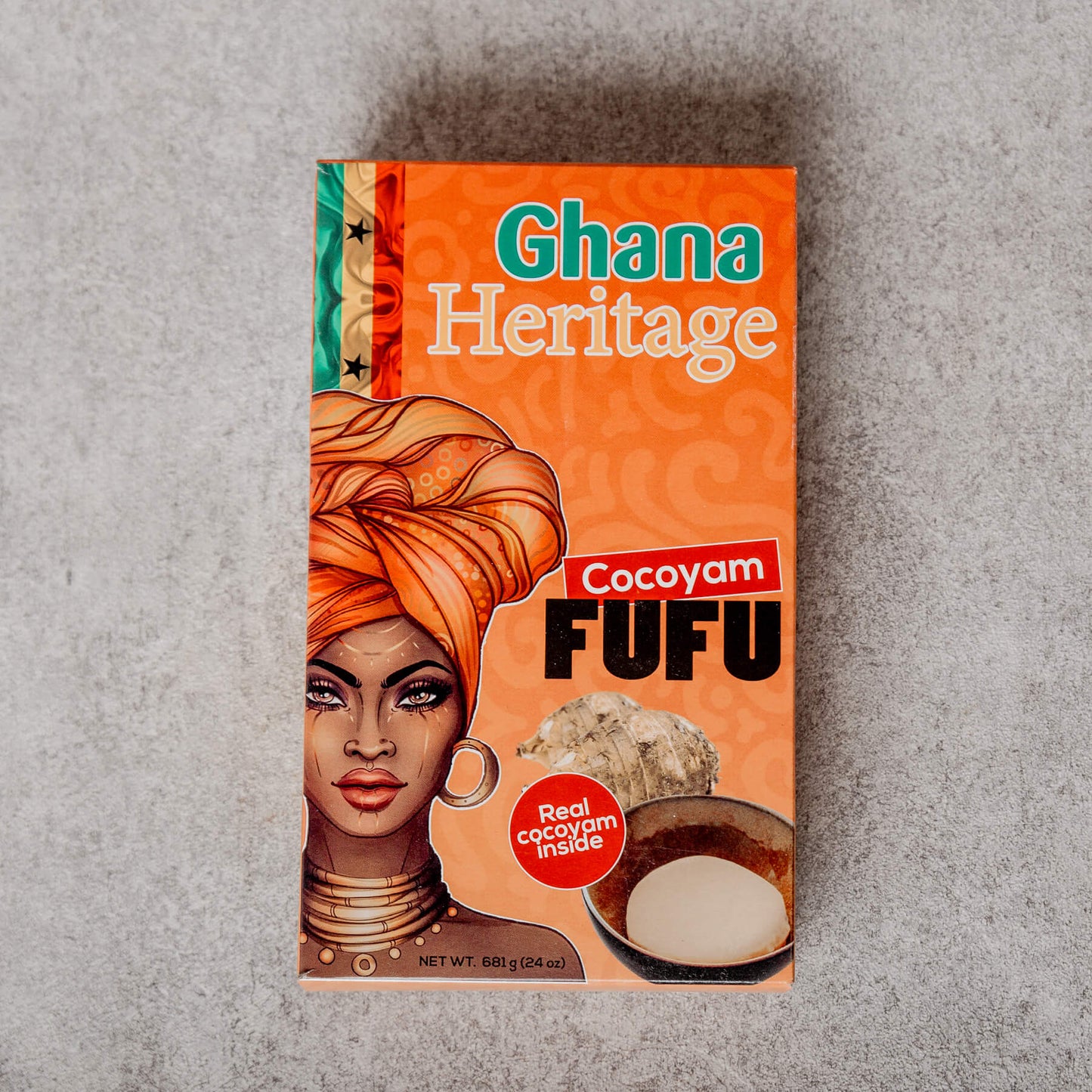 Ghana Heritage - Cocoyam Fufu