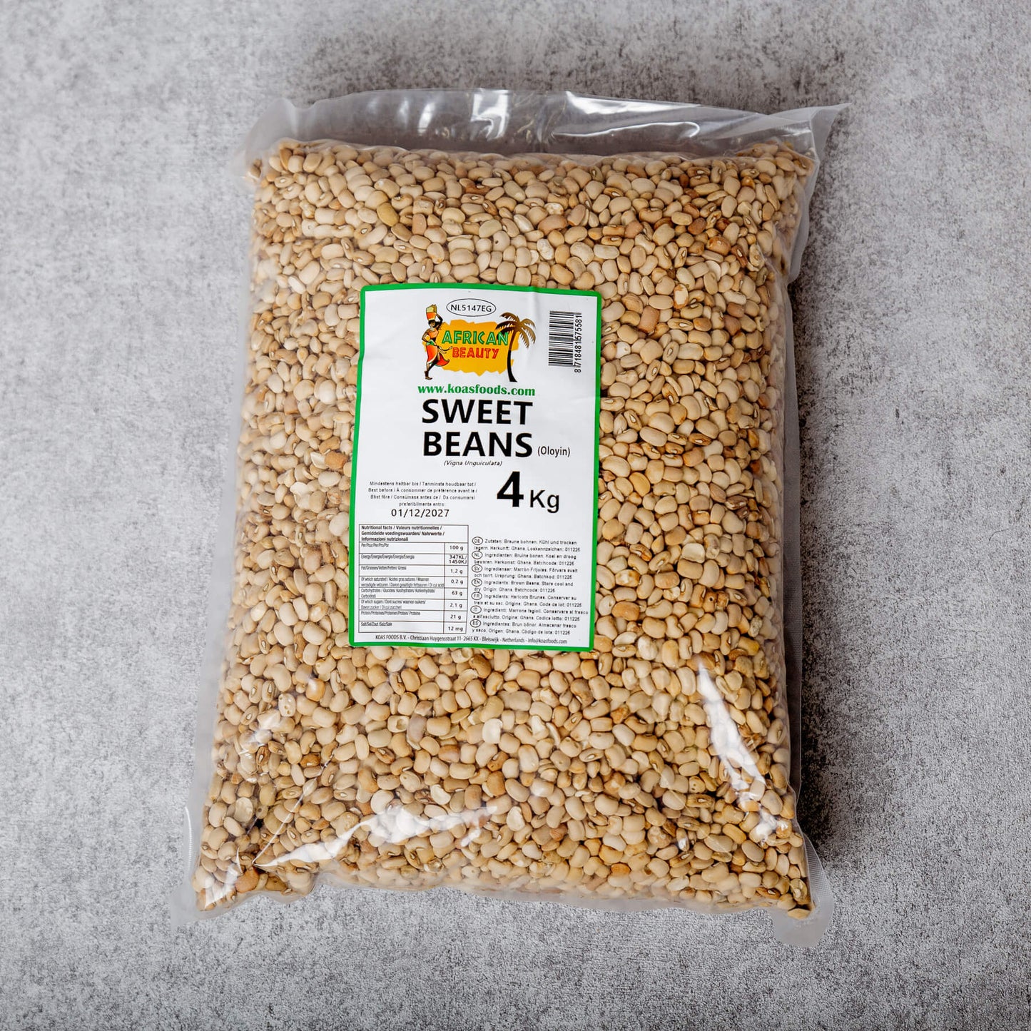 Sweet Honey Beans from Nigeria (Oloyin)