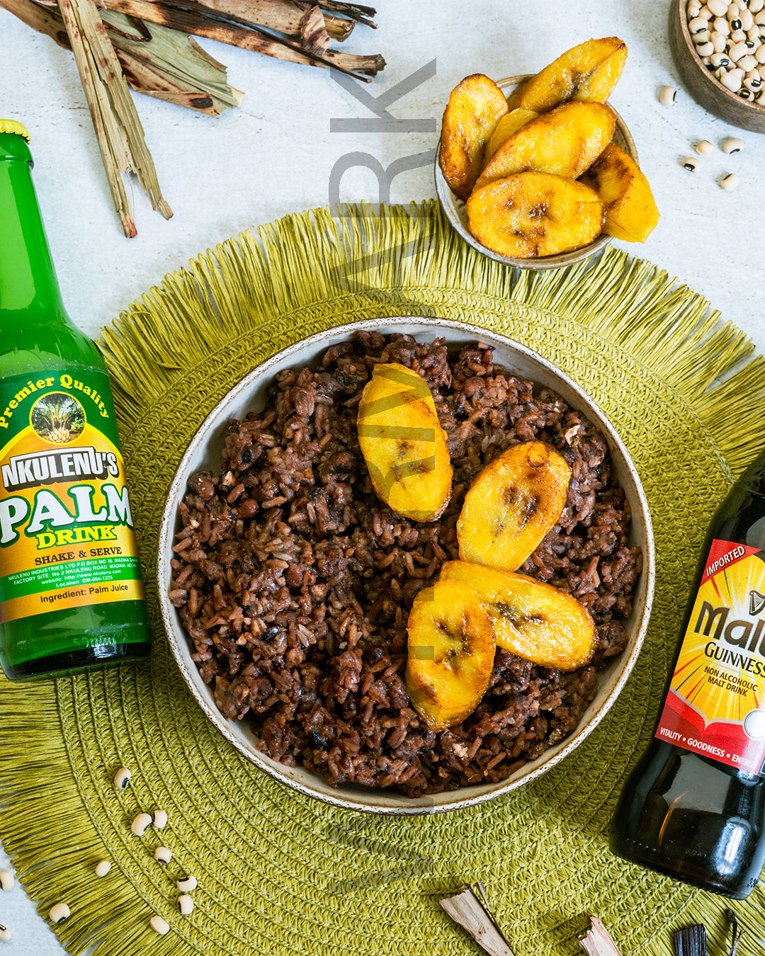 Ghanian Waakye Rice (10 Portionen)