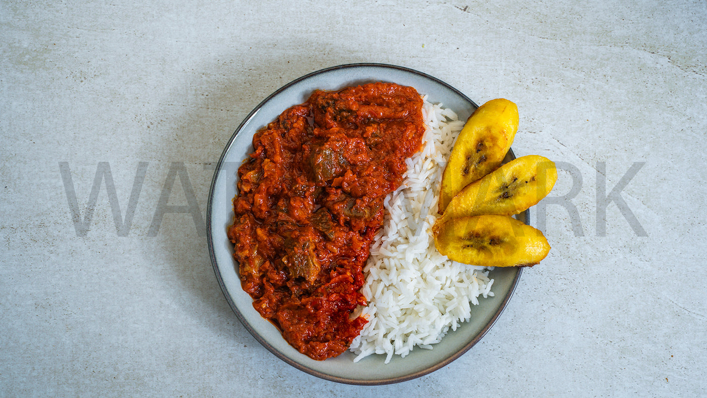 White Rice with Stew Bundle (Do-It-Yourself)