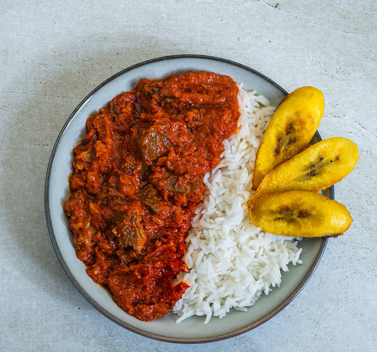 White Rice with Stew Bundle (Do-It-Yourself)