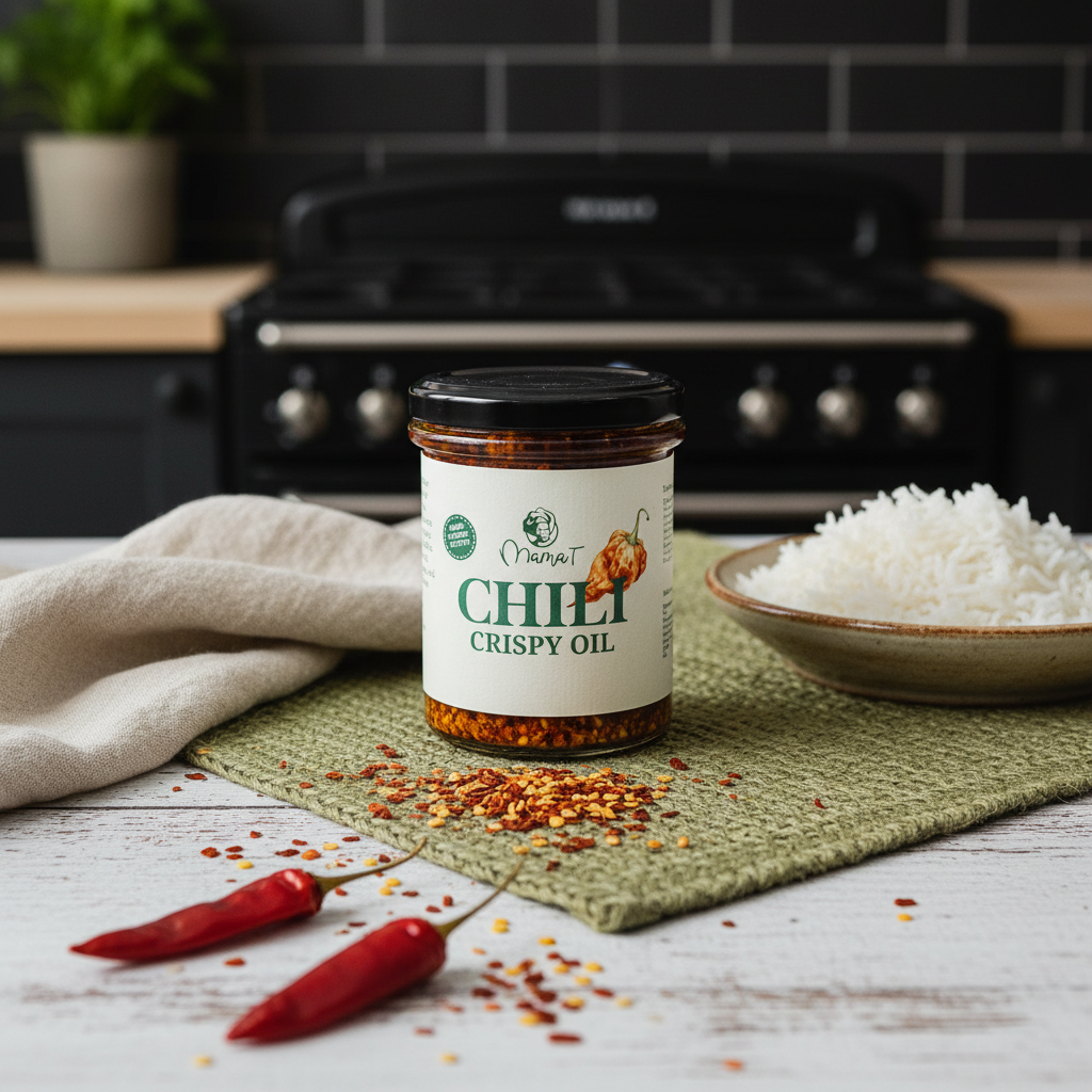 Crispy Chilli Oil by Mama T