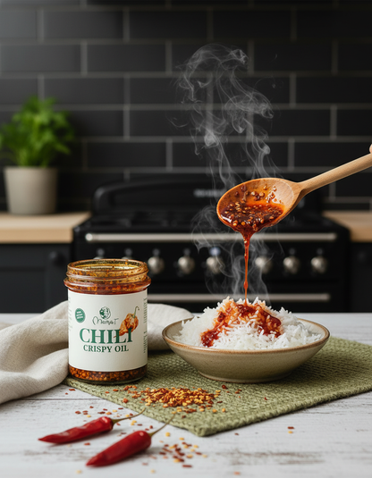 Crispy Chilli Oil by Mama T