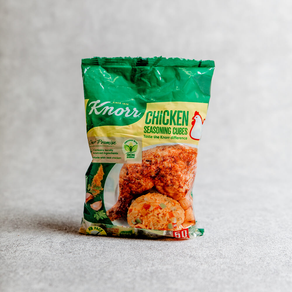 Nigerianische Knorr - Hühnerwürfel