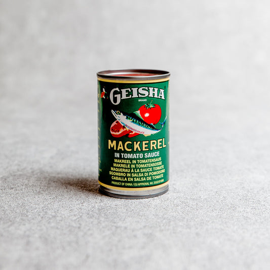 Geisha - Makrele in Tomatensauce