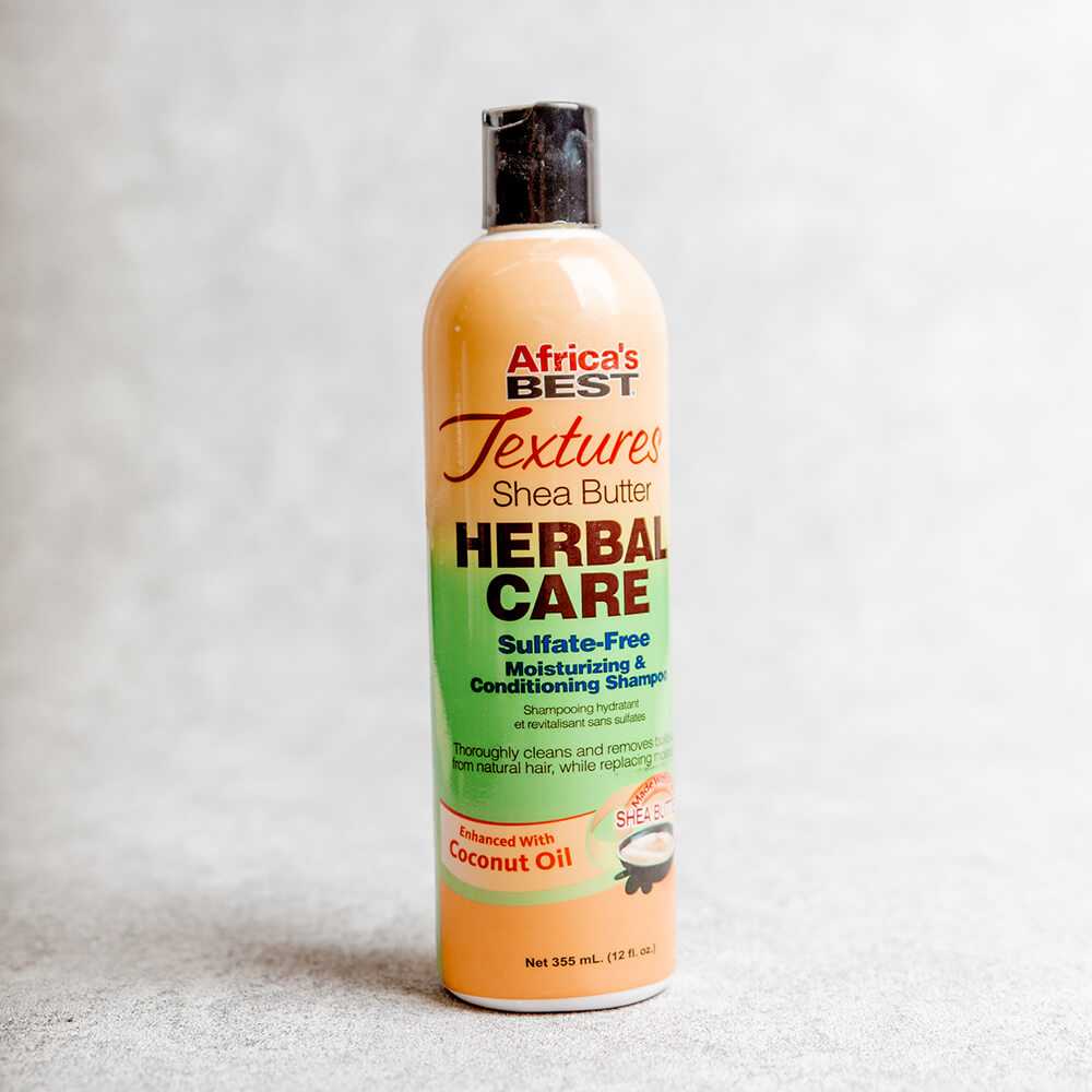 Africa Best  - Texture Herbal Care Sulfate Free Shampoo