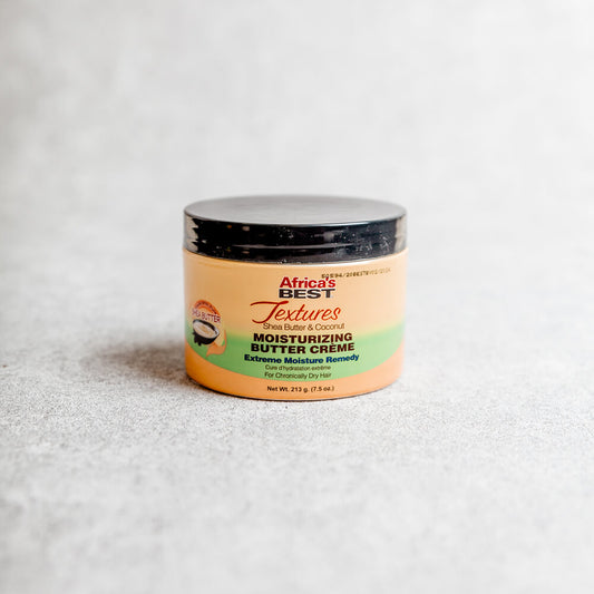 Africa's Best Textures Shea Butter & Coconut Moisturizing Butter Creme 222ml