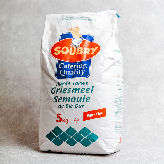 Soubry Semolina - Hartweizengrieß - 5KG