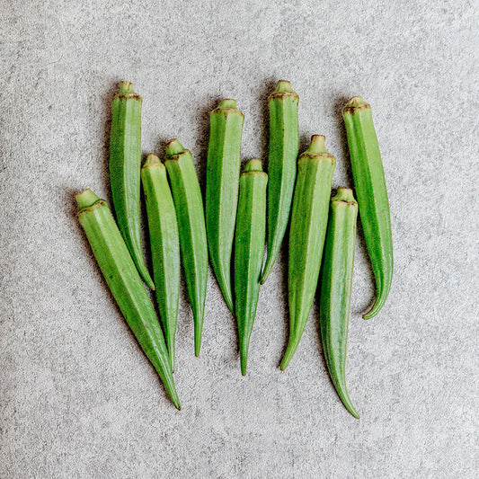 Frische Okra